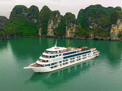 Combo Du thuyền thăm vịnh Hạ Long và khách sạn 3 sao ( Có xe đưa đón )